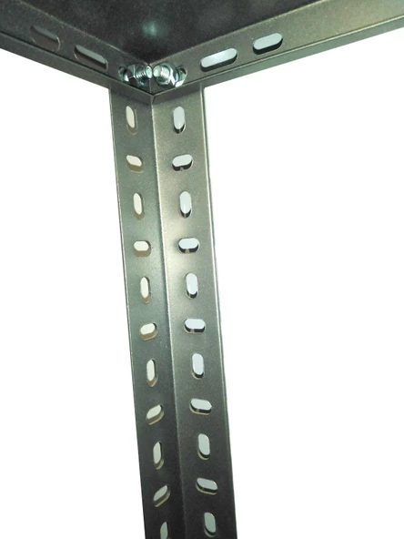 40x40 Mm Galvaniz Çelik Raf Profil  250 cm 1.50 mm - 2
