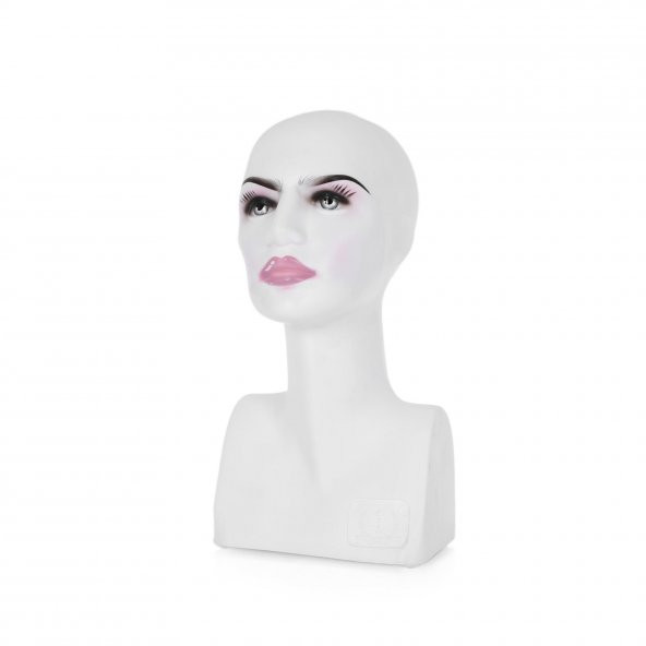 Rafburada® Makyajlı Büst Mankeni,Makyajlı,Takı,Peruk Mankeni. - 3