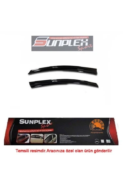 SUNPLEX Vw Crafter Mercedes Sprinter 2008-2020 Mugen Cam Rüzgarlığı Ön