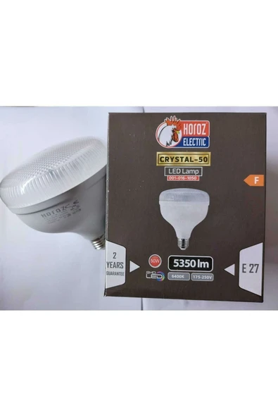 HOROZ 50 WATT CRYSTAL LED AMPUL BEYAZ