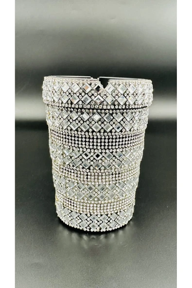 Fox Swarovski Taşlı Özel Tasarım Araç Küllüğü Model 1