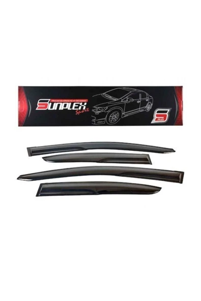 SUNPLEX Ford Fiesta Cam Rüzgarlığı Mugen 4,lü 2009-2018 Arası