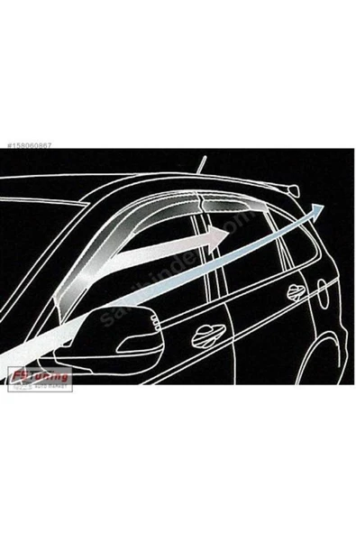 Mugen Boğaziçi Opel Corsa D Cam Rüzgarlığı 4.lü - 2