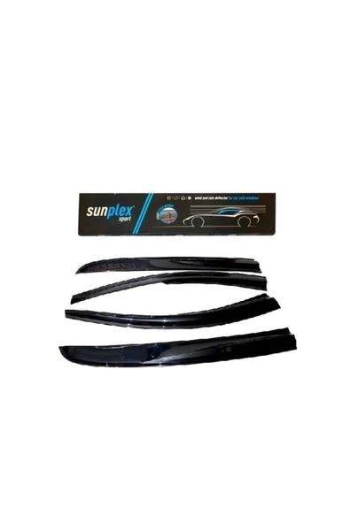 SUNPLEX Sp-s-88 Ford Focus 3-3,5 Hb/sedan 2011-2017 Sport Style Cam Rüzgarlığı 4 Lü
