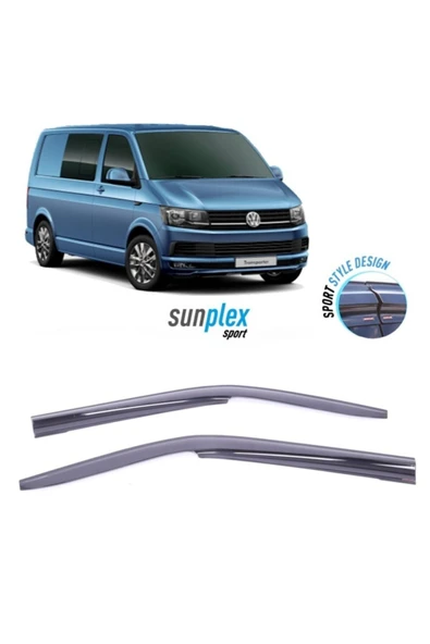 SUNPLEX Volkswagen Transporter T5 Cam Rüzgarlığı 2 Parça 2003-2019 - 2