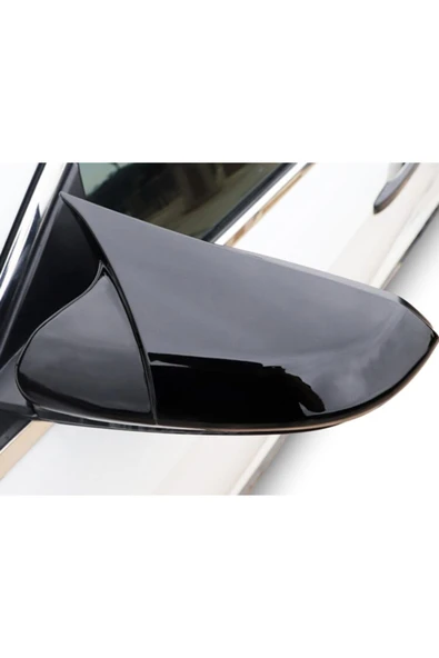 OEM Honda Civic Fc5 Yarasa Ayna Kapağı Batman Piano Black Parlak Siyah - 3