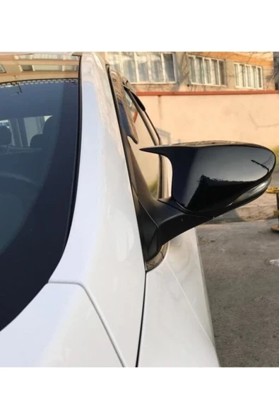 Samet Ticaret Hyundai I30 Yarasa Ayna Kapağı Batman Ayna Parlak Siyah