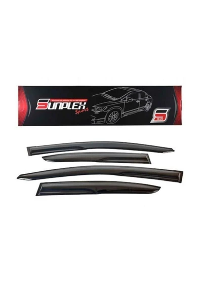 SUNPLEX Fiat Linea Cam Rüzgarlığı 2006-2018 Arası Mugen 4'lü  Marka