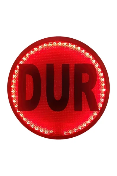 GCS Dur Levhası Led Işıklı Servis Araçlarına Uygun