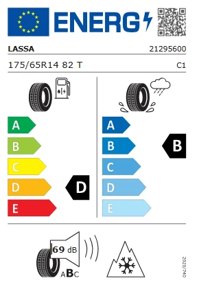 Lassa 175/65 R14 82T Snoways 4 Kış Lastiği 2023 Üretim - 2