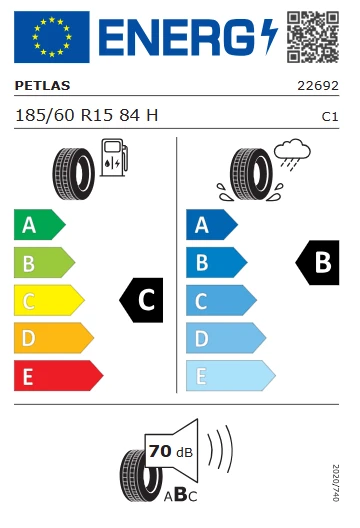 Petlas 185/60 R15 84H Imperium PT515 Yaz Lastiği 2025 Üretim - 3