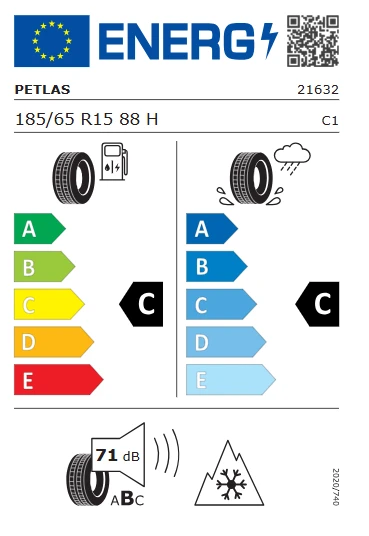 Petlas 185/65 R15 88H Multi Action PT565 Dört Mevsim Lastiği 2025 Üretim - 3