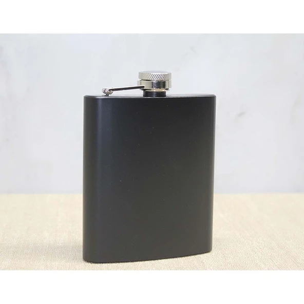 KENPAZAR Tekli Siyah 7 Oz Matara - Resim 2