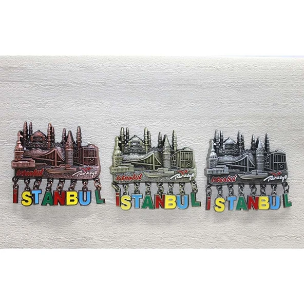 KENPAZAR Sarkaçlı İstanbul Temalı Magnet