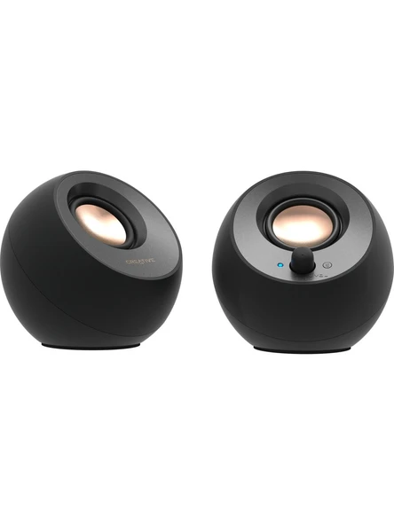 Creative Pebble V3 2.0 Usb-C - Bluetooth 5.0, 16W Multimedya Stereo Hoparlör Seti