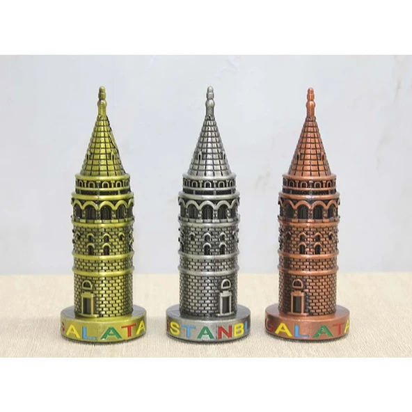 KENPAZAR Metal Galata Kulesi Biblo - Resim 2