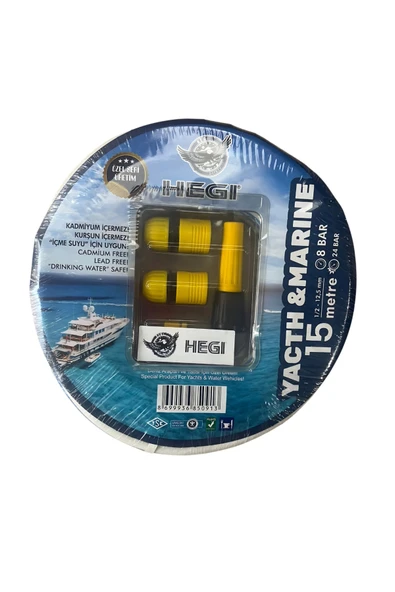 Hegi Ultra Marin Hortum 15 MT Garden Kıt