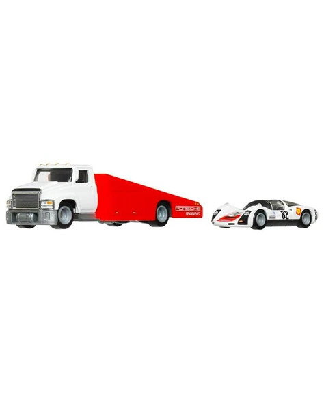 Hot Wheels Car Culture Team Transport 66 Porsche 906 Carera 6 Cary On HRV47 - 3