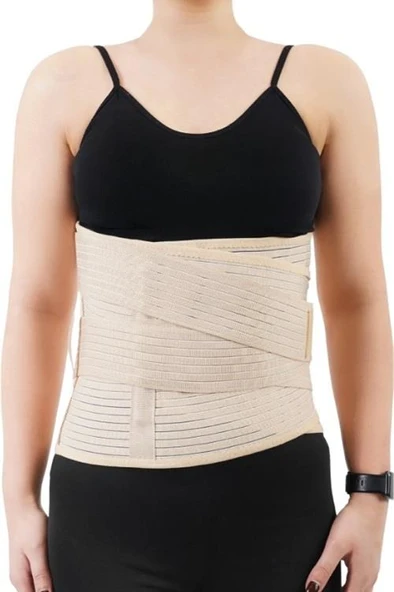 MATRİS Çelik Balenli Korse Lumbostad (26CM) Ortopedik Korse Bel Fıtığı Bel Korsesi