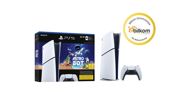 Sony Playstation 5 Slim Digital Versiyon - Astro Bot Oyun Hediyeli (Bilkom Garantili)