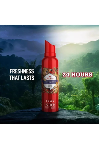 Old Spice Lionpride Erkek Deodorant Vücut Spreyi 140ML - 5