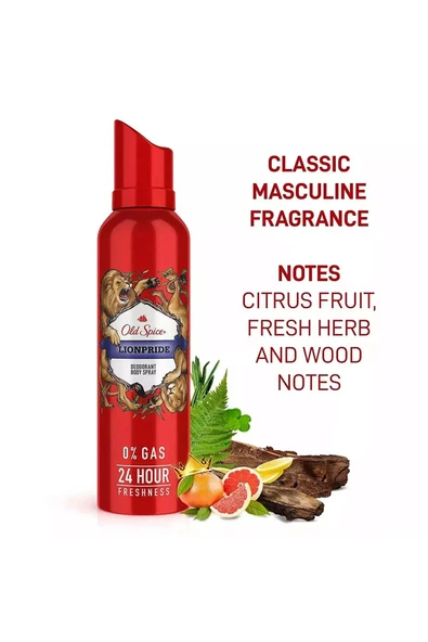 Old Spice Lionpride Erkek Deodorant Vücut Spreyi 140ML - 2