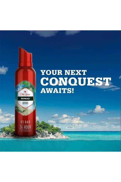 Old Spice Nomad Erkek Deodorant Vücut Spreyi 140ML - 5