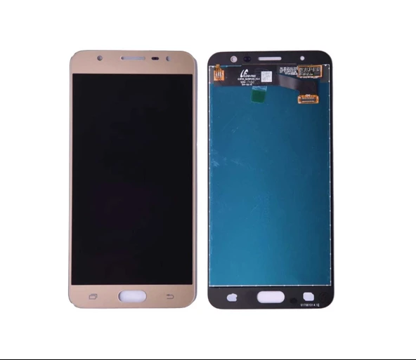 Samsung G610 Uyumlu J7 Prime Lcd Ekran - Gold