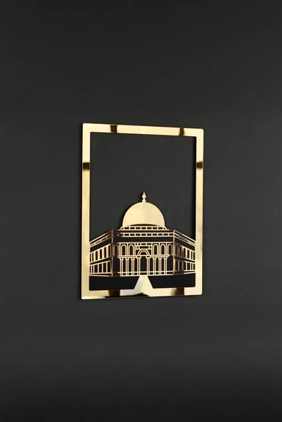 3'lü Tablo Seti – Mescid-i Aksa, Mescid-i Haram ve Mescid-i Nebevî - Resim 6