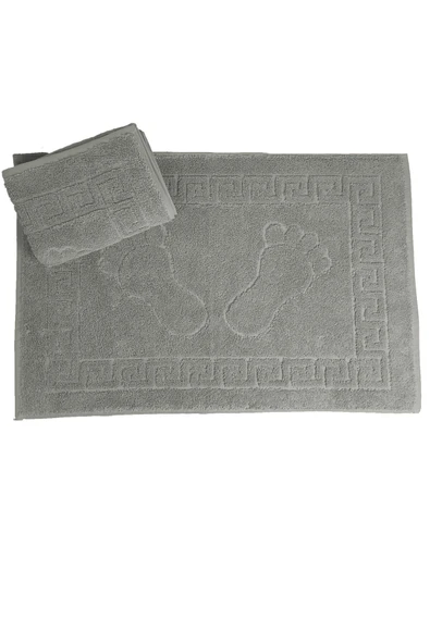 2’li %100 Pamuklu Banyo Ayak Havlusu Gramajlı Konforlu - 2