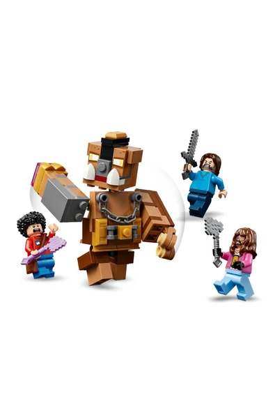 ® Minecraft® Orman Malikanesi Dövüş Ringi 21272 - 10+ Yaratıcı Oyuncak Yapım Seti (491 Parça) - 7