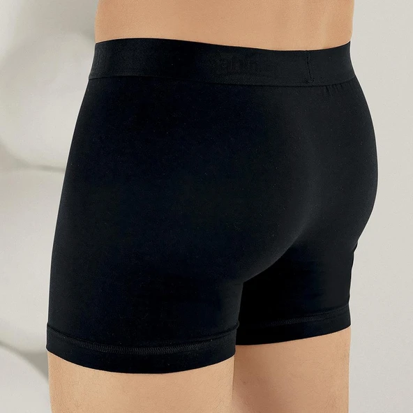 Şahinler E031 Erkek Likralı Boxer Külot 3Beyaz-3Siyah XXL - 5