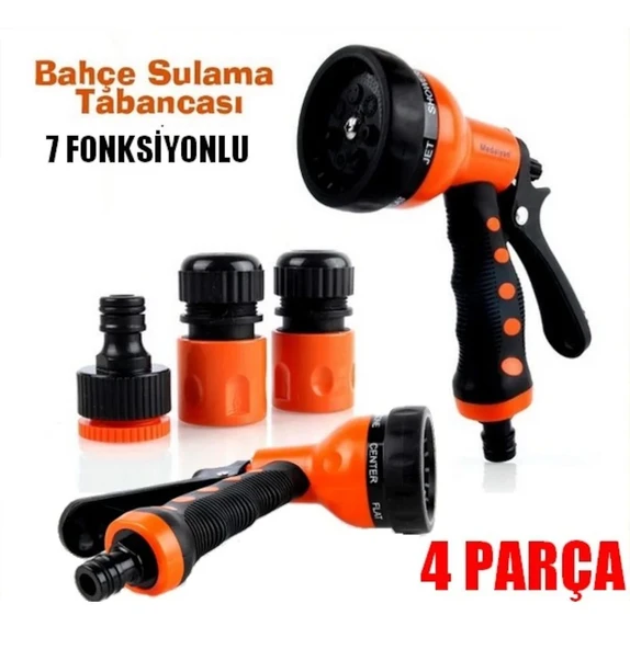 Medalyan Md-708 7 Fonksiyonlu Otomatik Bahçe Sulama Tabancası Set Fıskiye - 2