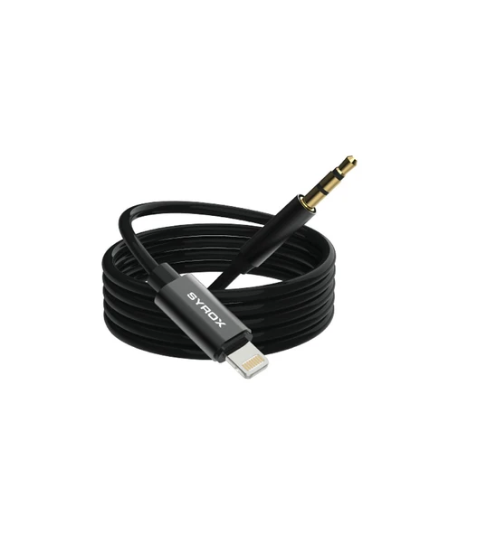 Lightning 3.5mm Aux Dönüştürücü 1mt Ses Kablosu