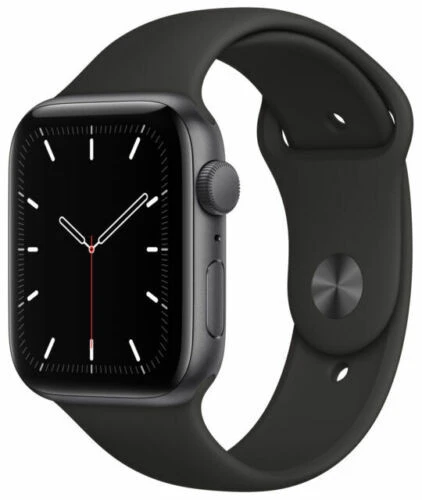 Apple Watch SE 2 GPS 44mm Gece Yarısı Alüminyum Kasa ve Spor Kordon Akıllı Saat