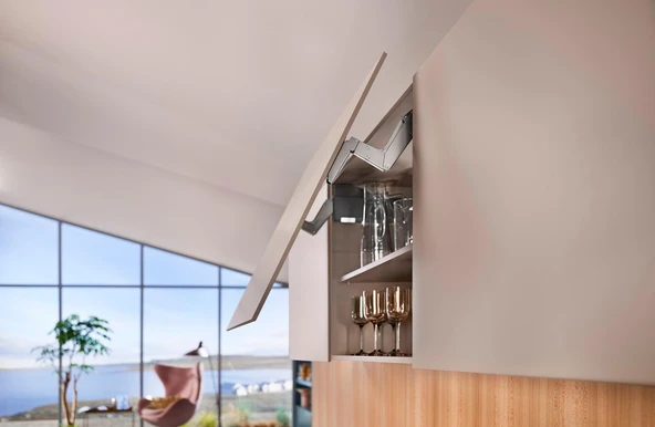 Blum Aventos HS-Top Eğimli Kalkar Kapak Mekanizması Seti 28-35 - Resim 7