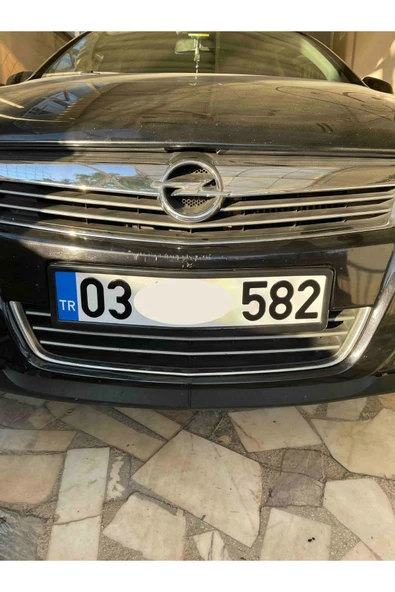 Autowise Parlak Siyah Çerçeveli Oto Plakalık Abs Plastik Esnek Piano Black Plakalık 2 Adet - 2