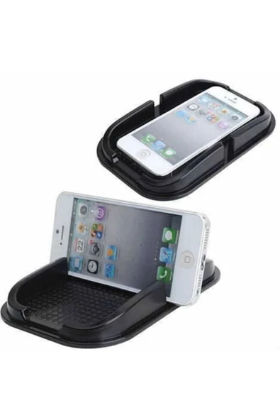 Autowise Araba Oto Araç Telefon Tutucu Kaydırmaz Havuzlu Ped Havuzlu Kaydırmaz Ped Eşya Tutucu - 3