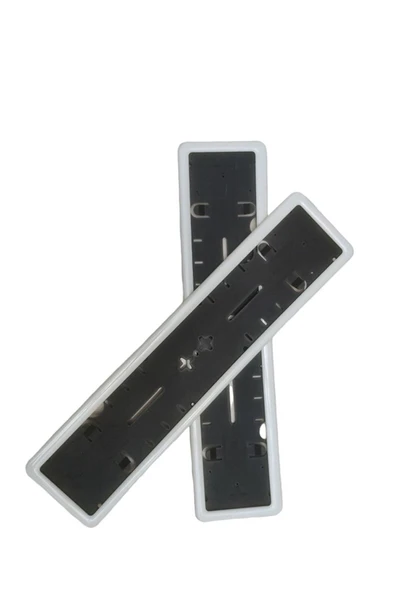 Autowise Beyaz Çerçeveli Oto Plakalık Abs Plastik Esnek Plakalık 2 Adet - 6
