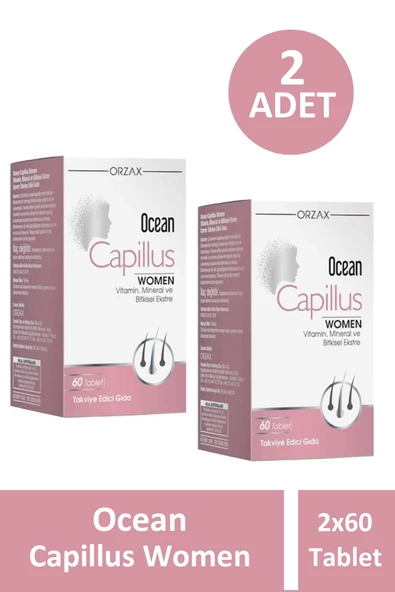 Ocean Capillus Women 60 Tablet 2 Adet ürün görseli 1