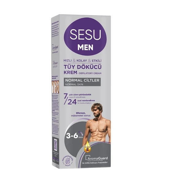 Sesu Tüy Dökücü Krem Erkek 200 Ml