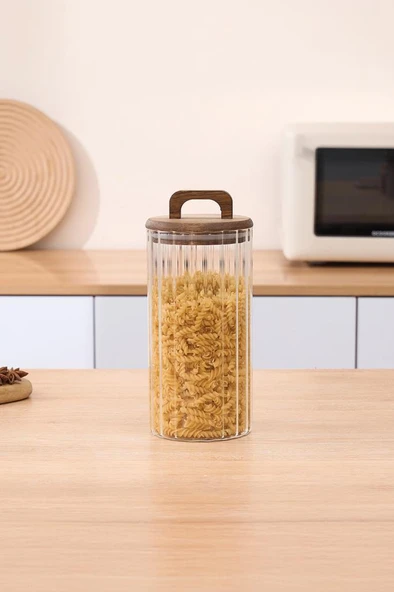 Mien Akasya Kapaklı Kavanoz 1250 Ml