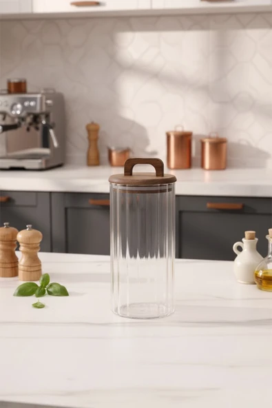 Mien Akasya Kapaklı Kavanoz 1250 Ml - 3