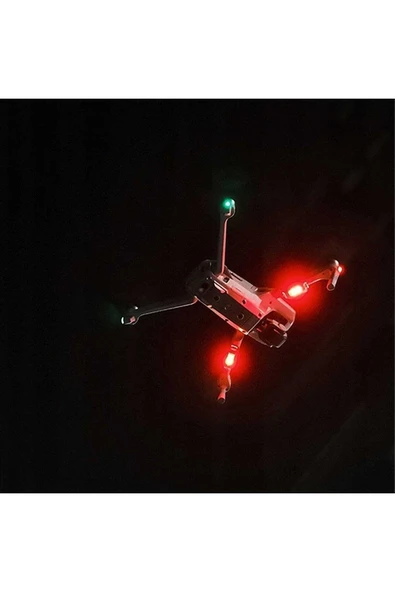 Autowise Mini Uçak Kanat Led Kablosuz Aircraft Rgb Led Lamba Kablosuz Mini Çakar Usb Şarjlı - 8