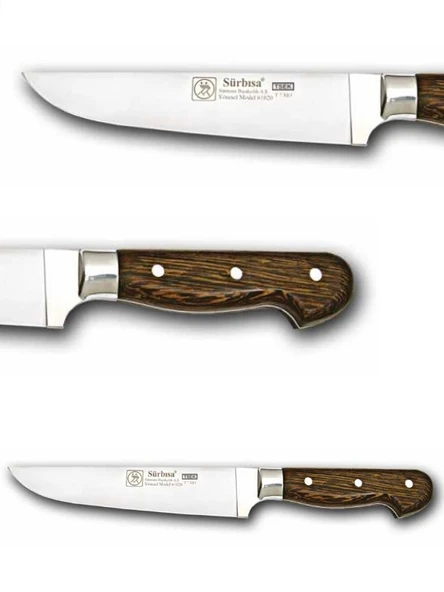 Sürbisa Ahşap Saplı Yöresel Kasap Bıçağı 61020-YM 19.0 cm - Resim 2