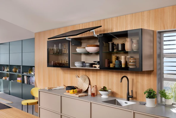 Blum Aventos HS-Top Eğimli Kalkar Kapak Mekanizması Seti 28-35 - Resim 4