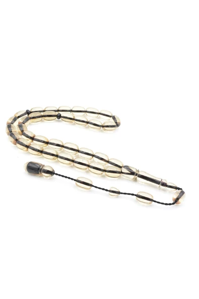 Sistemli Kapsül Kesim İri Boy Şeffaf Katalin Tesbih ürün görseli 1