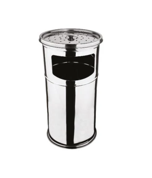 Paslanmaz Izgaralı Kolon Küllük 27*60 Cm