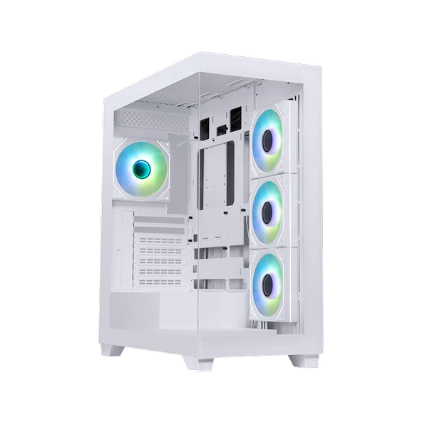BitFenix CUBE Premium 750W 80+ Bronze Tempered Glass ARGB USB 3.0 Mesh ATX Beyaz Kasa
