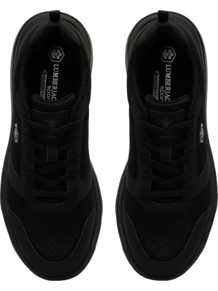 LUMBERJACK PUNTO 4FX SİYAH SİYAH MEMORY FOAM  ANATOMİK SPOR AYAKKABI - 6